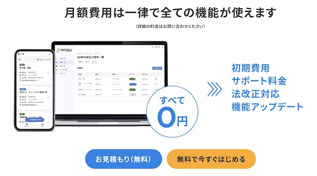 サクミルの費用・料金